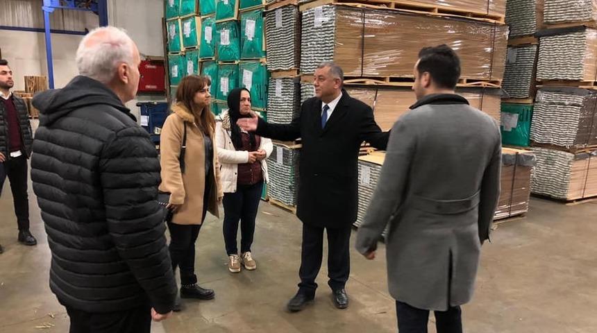 Başkan Adayı Bıyık&rsquo;dan fabrika ve ev ziyareti