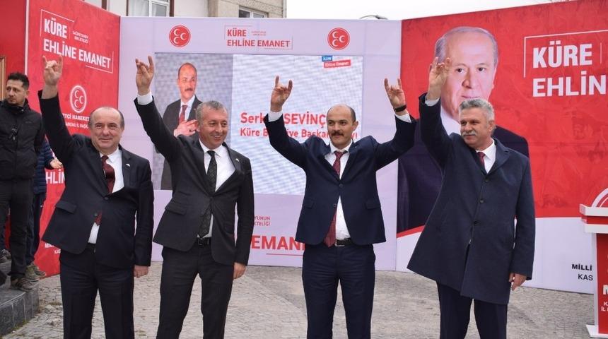 MHP Kastamonu&rsquo;da belediye başkan ve meclis &uuml;yeleri tanıtıldı