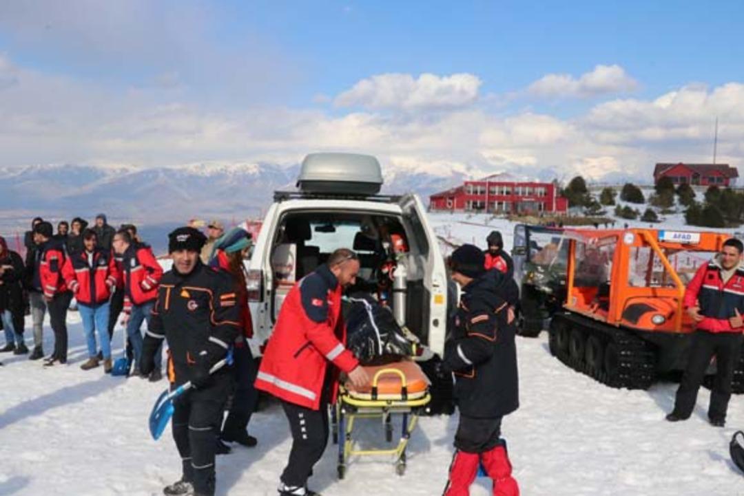 Ergan Dağı'nda inanılmaz g&ouml;r&uuml;nt&uuml;ler! 