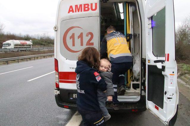 Kazada sürücü ve eşi öldü, çocuklarının burnu bile kanamadı (2) - Yeniden