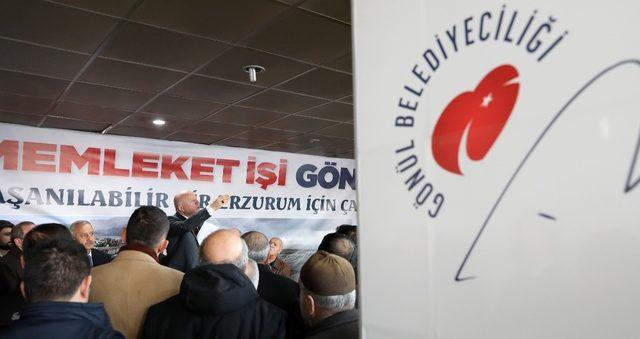 Başkan Sekmen: “Erzurum’un geleceği için çok büyük projelerimiz var”