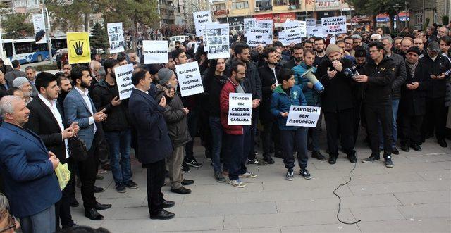 Elazığ’da Mısır’daki idamlara tepki