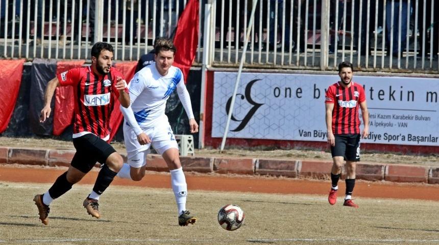 TFF. 3. Lig: Van B&uuml;y&uuml;kşehir Belediyespor: 0 - Yeni Altındağ Belediyesispor: 0