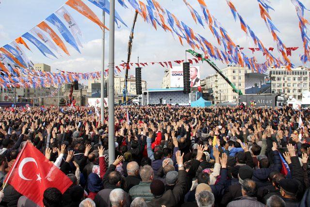 Erdoğan: CHP, İstiklal Marşımızı söylemeyenlerle ittifak halinde