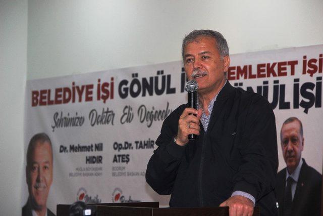 Ak Parti Bodrum Belediye Başkan Adayı Dr. Tahir Ateş “20 yıldır Bodrum’a hizmet yapılmıyor”