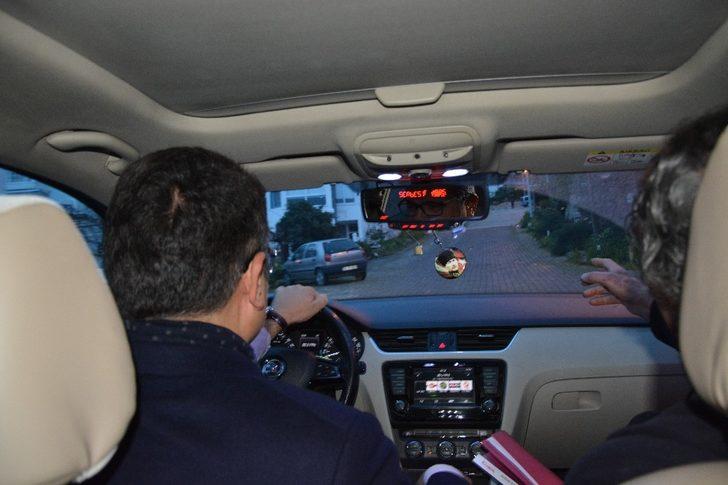 Belediye Başkan adayı taksi şoförü oldu G4