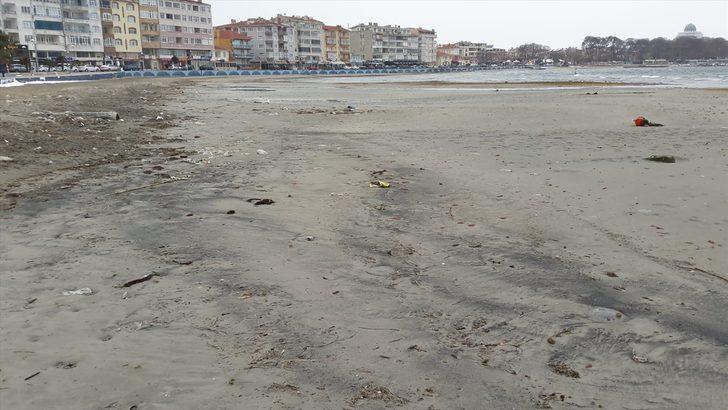 TekirdaÄâÄ±n MarmaraereÄlisi ilÃ§esinde deniz yaklaÅÄ±k 30 metre Ã§ekildi. ile ilgili gÃ¶rsel sonucu