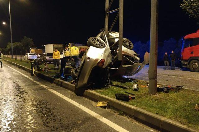 Milas’ta trafik kazası; 1 ağır yaralı