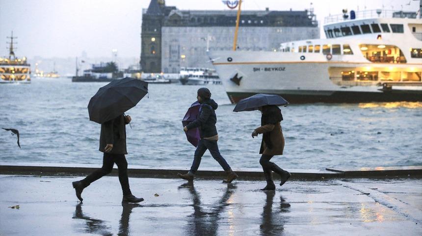Meteoroloji'den son hava durumu tahmini uyarısı! (Sağanak yağış ve fırtına uyarısı)