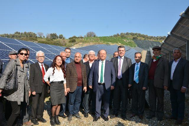 Efeler Belediyesi güneş enerji santralini hizmete açtı