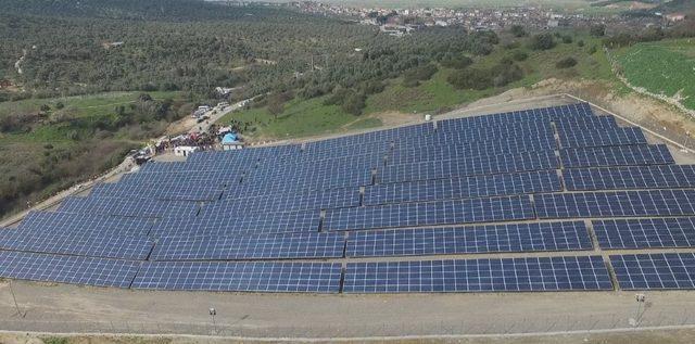 Efeler Belediyesi güneş enerji santralini hizmete açtı