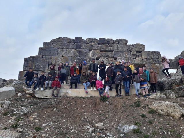 Aizonai Antik Kenti’ne sezonun ilk turları başladı