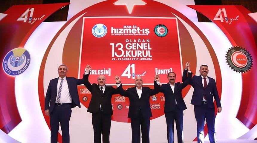 Hizmet-İş 41. Yılında 13. Olağan Genel Kurulunu Ger&ccedil;ekleştirdi