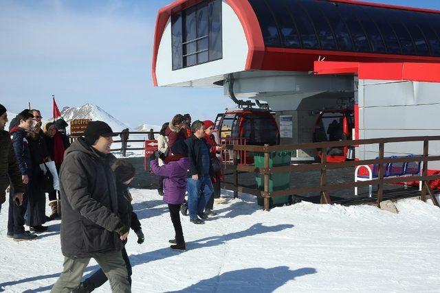 Büyükşehir’den Erciyes Gezisi