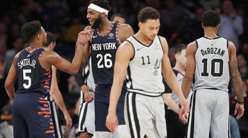 New York Knicks 130 - 118 San Antonio Spurs