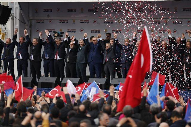 Başkan Çelik, Cumhurbaşkanımız Recep Tayyip Erdoğan’ın katılımıyla yapılan mitingde konuştu 4