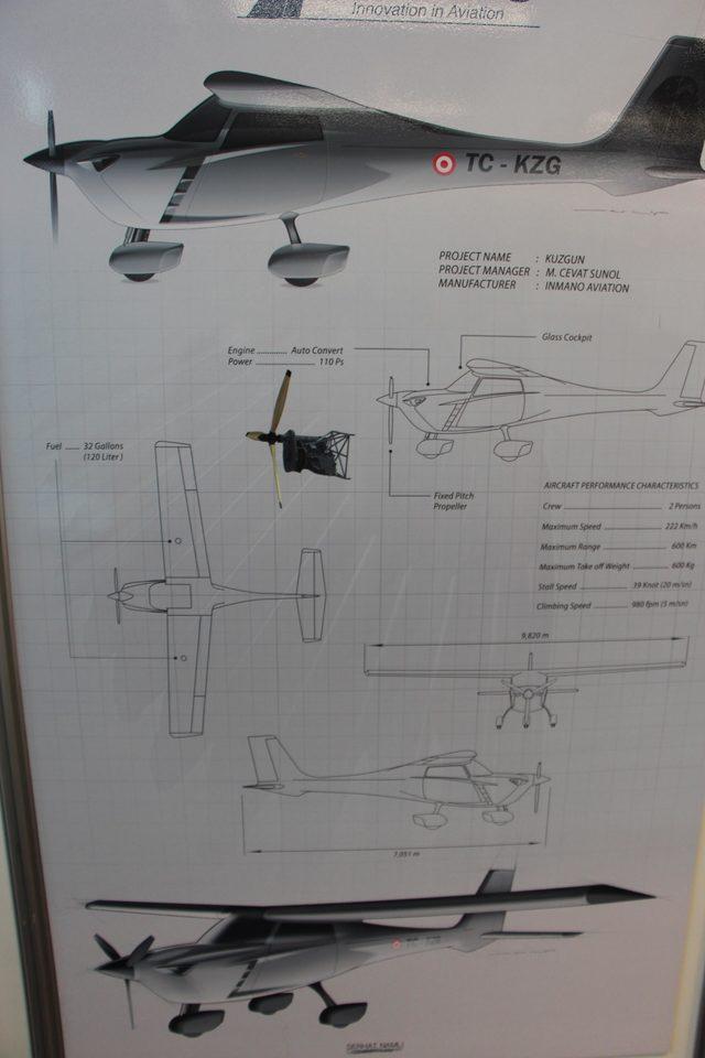 Samsun’da yerli uçak 'Kuzgun' projesi geliştirildi