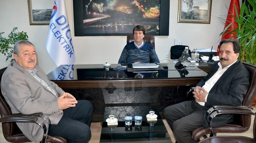 Sanayi Sitesi esnafından Dicle Elektrik&rsquo;e teşekk&uuml;r ziyareti