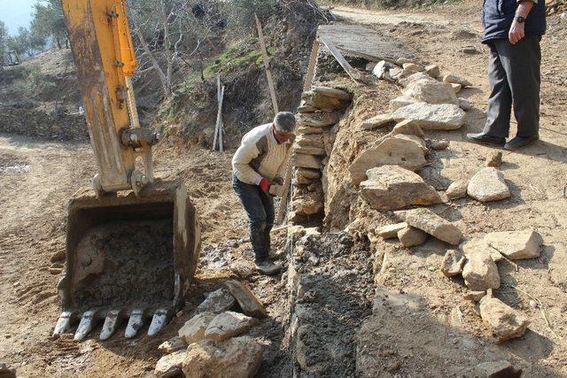 Nazilli Belediyesi, Kahvederesi’nde değişime devam ediyor