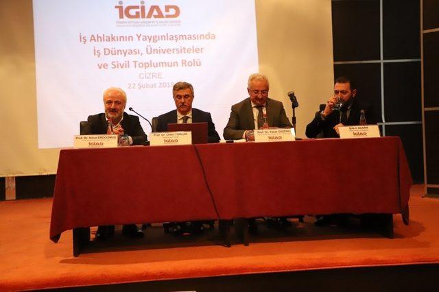 İGİAD’dan iş ahlakını geliştirme paneli