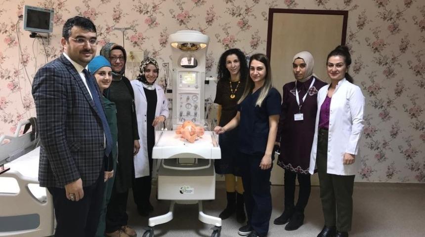 Hayırsever İşadamı hastaneye canlandırma cihazı bağışladı