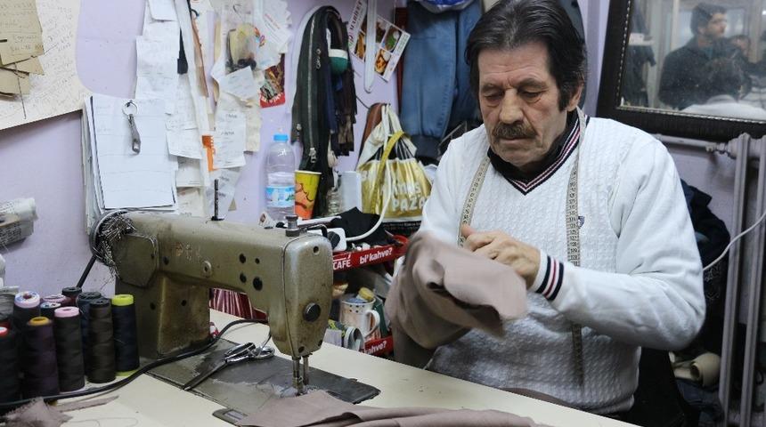 Ömrünü terziliğe adadı