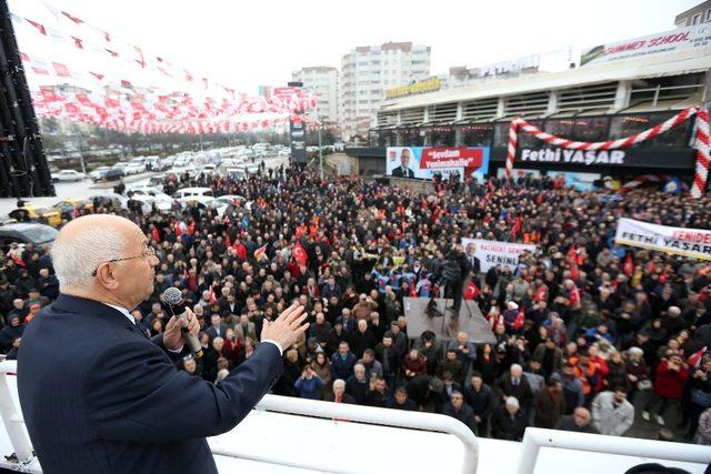 Yaşar, Batıkent Meydan Seçim İletişim Bürosu’nu açtı