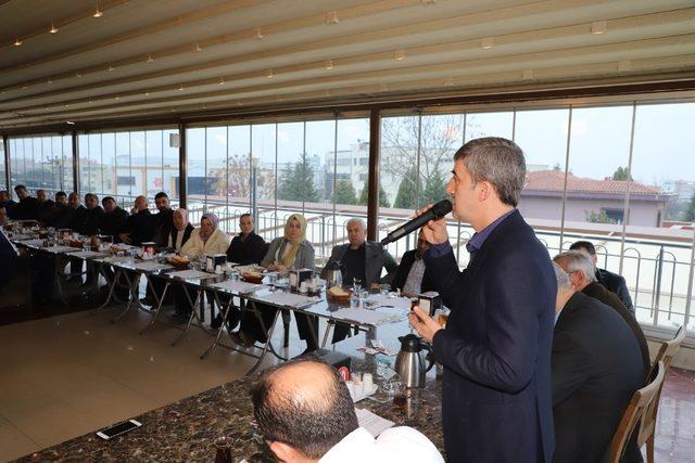 Başkan Şirin meclis üyesi adaylarına yatırımları tanıttı