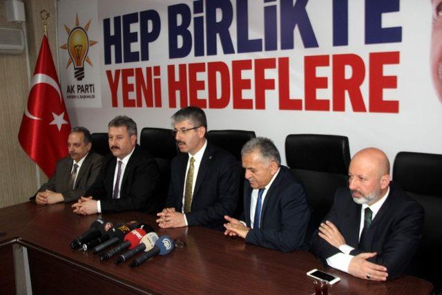 AK Parti İl Başkanı Şaban Çopuroğlu:  