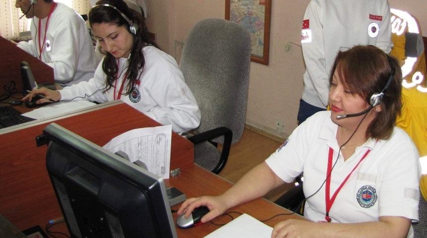 112 meşgul eden şahısa 250 lira cezası kesildi