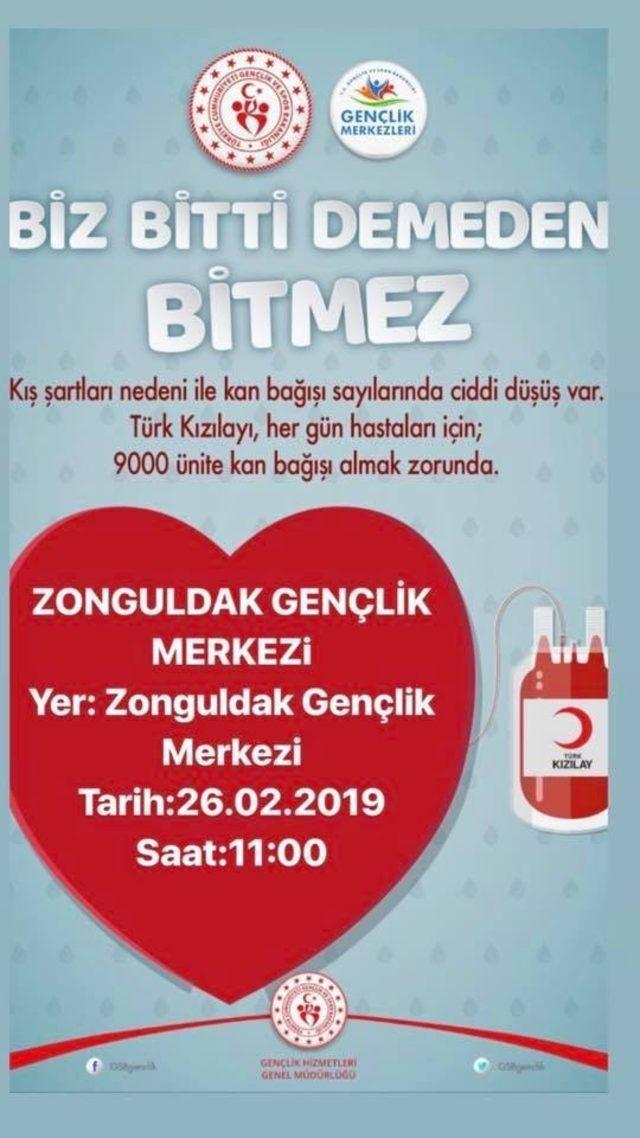 Gençler kan bağışında bulaşacak