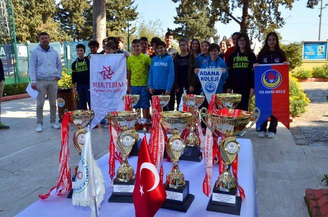 Adana’da Okullararası Yıldızlar Tenisi İl Birinciliği