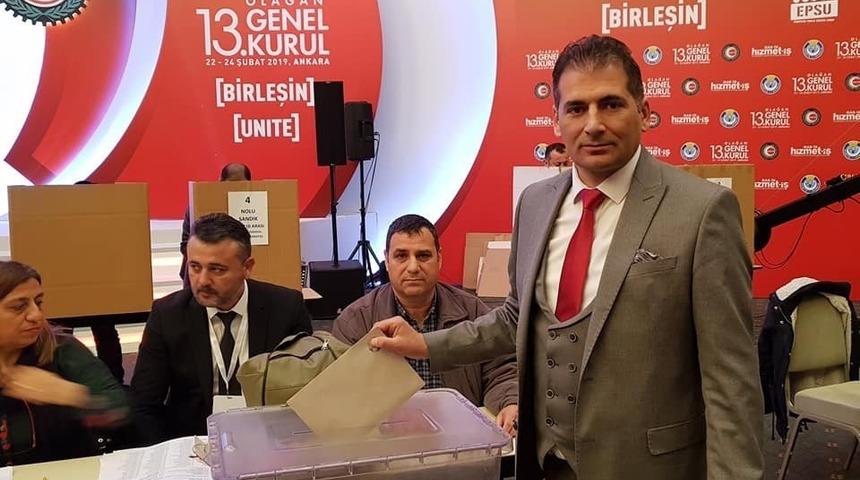 Hizmet-İş Sendikası Niğde Şube Başkanı Demircioğlu, &uuml;st kurul delegesi oldu