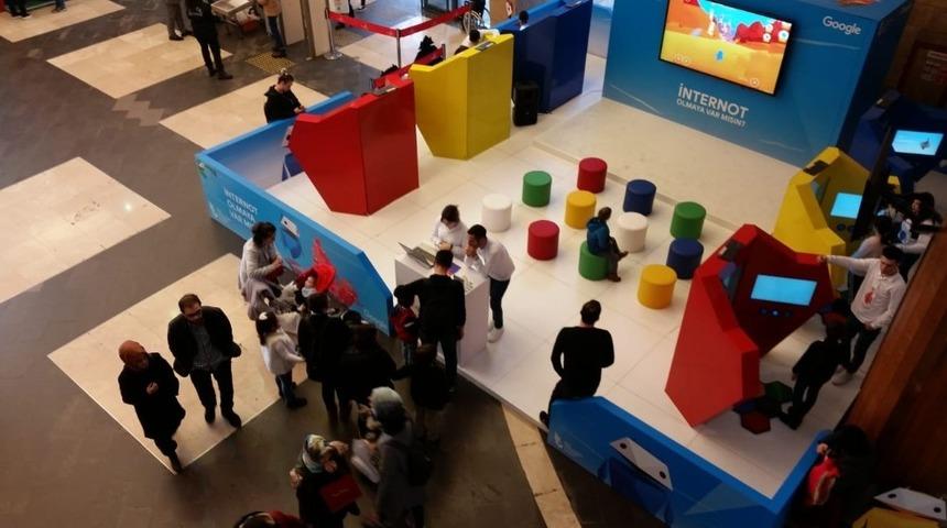 Forum Trabzon&rsquo;un minik misafirleri &ldquo;İnternot Olmaya Var Mısın?&rdquo; projesinde buluştu