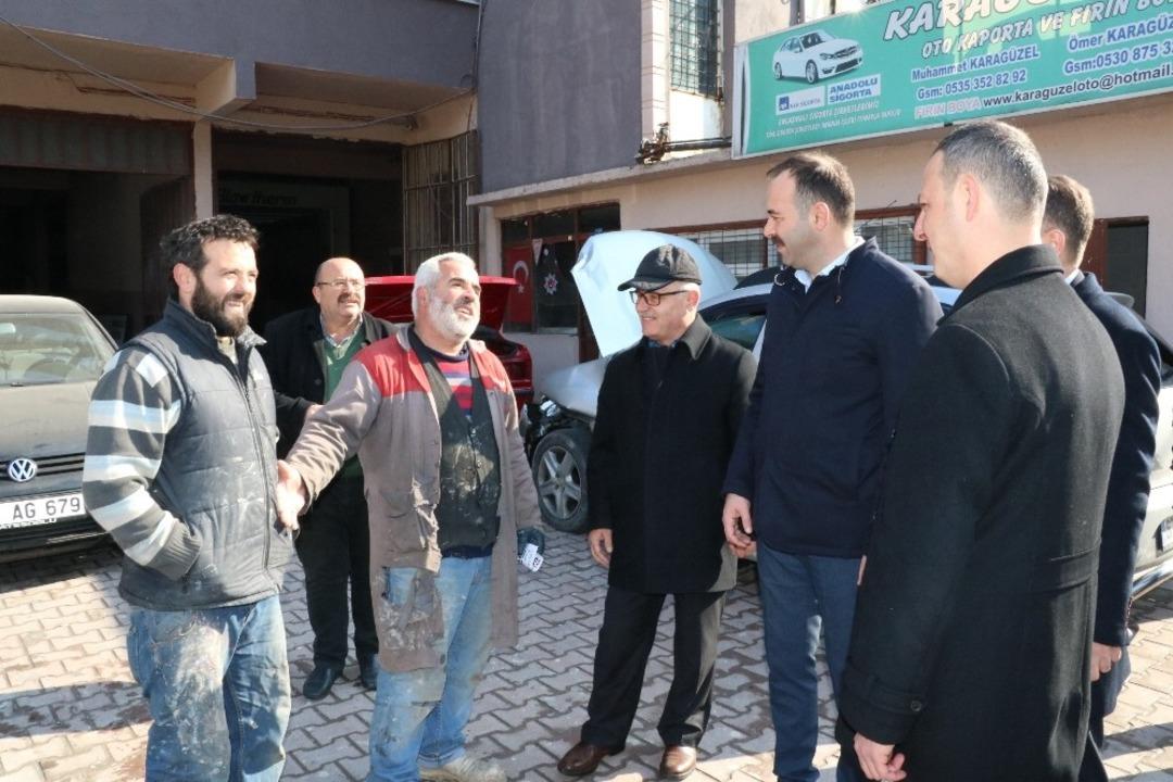 &Ccedil;aydamar esnafı Alan&rsquo;a yol &ccedil;ilesini anlattı, destek s&ouml;z&uuml; verdi