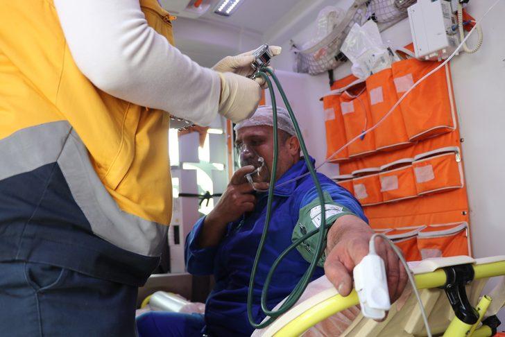 Aksaray'da sucuk fabrikasında yangın! 5 işçi dumandan etkilendi G4