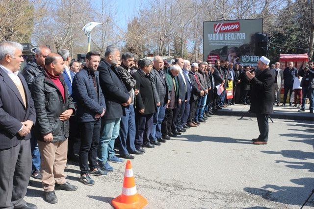 Adıyaman’da Mısır protestosu yapıldı