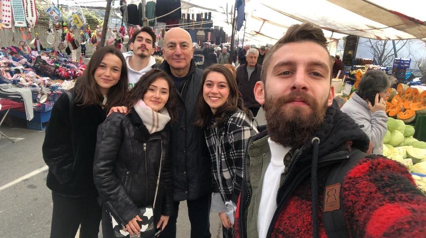 Mahfi Eğilmez'den pazarda ekonomi dersi