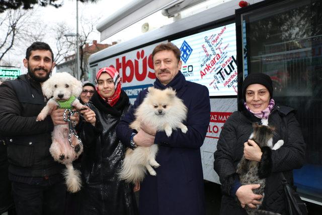 Vetbüs ile sokak hayvanları güvende