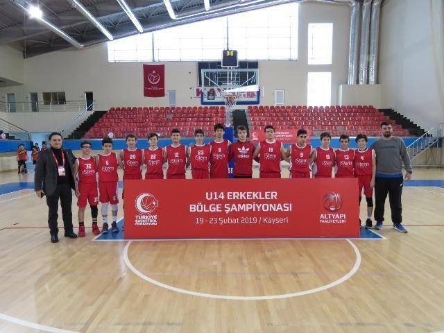 U14 Erkek Basketbol Bölge Şampiyonası Sona Erdi