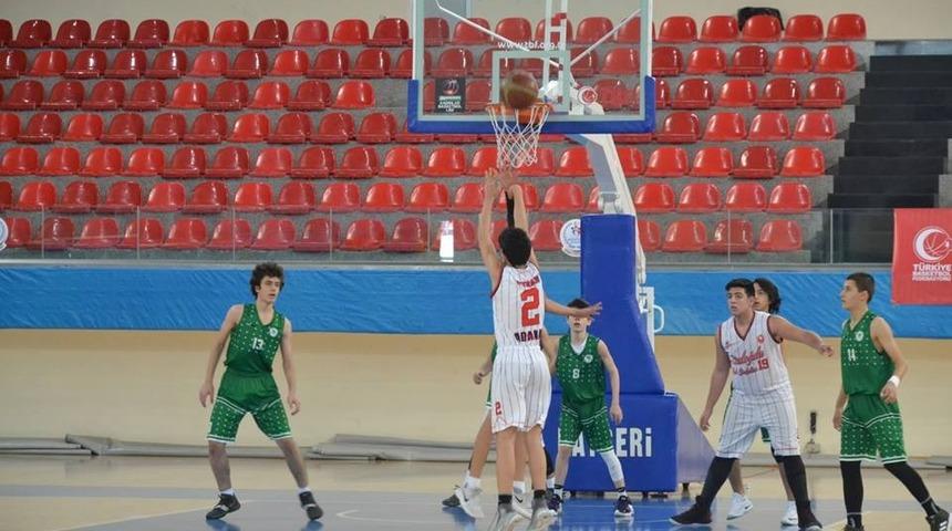 U14 Erkek Basketbol B&ouml;lge Şampiyonası Sona Erdi