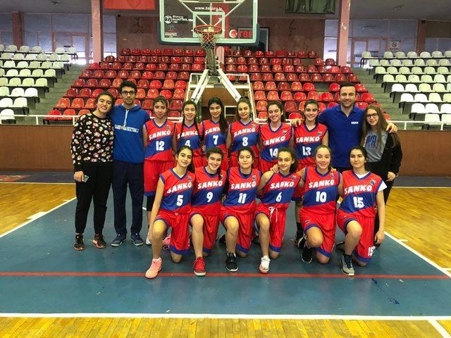 Sankospor U16 basketbol takımı il şampiyonu oldu