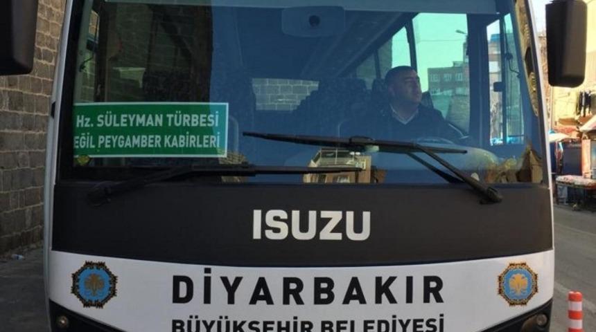 Türbelere ücretsiz servis hizmeti başladı