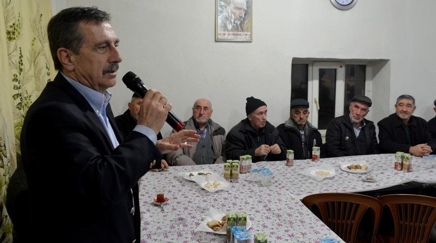 Başkan Ata&ccedil;, Uludere ve Eğri&ouml;z sakinleriyle buluştu