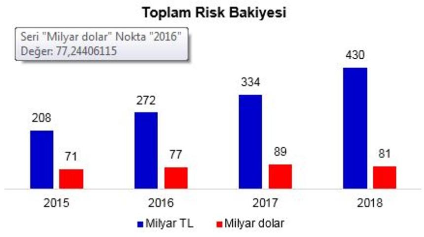 Proje finansmanı risk bakiyesi Aralık’ta yıllık yüzde 29 arttı