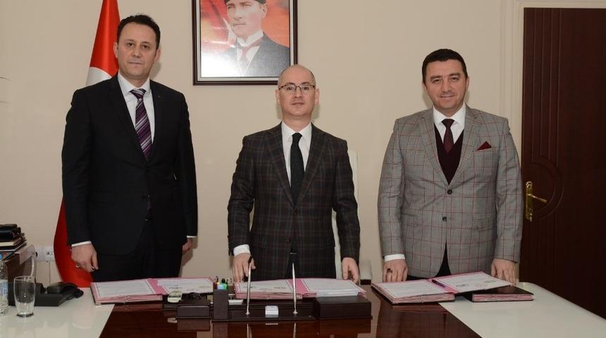 Bozüyük’te 5 ayrı alanda eğitimde iş birliği protokolü imzalandı