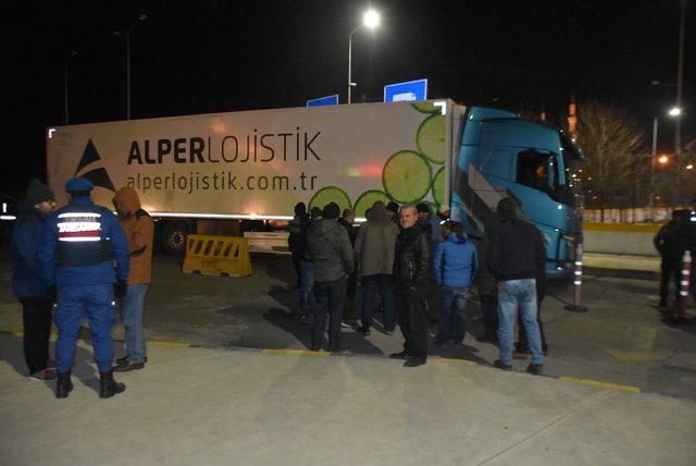 TIR şoförleri, Suudi Arabistan'da idama mahkum edilen arkadaşları için kontak kapattı