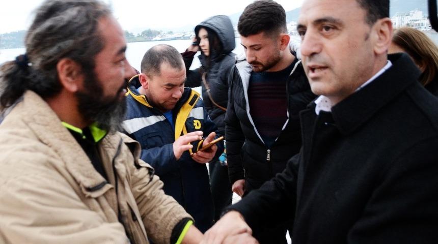 Saruhan, Kumbah&ccedil;e&rsquo;de alkışlarla karşılandı