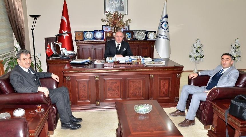 SGK ve İŞKUR yetkililerinden ETSO&rsquo;ya ziyaret