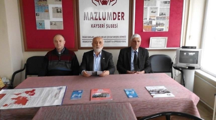 MAZLUMDER Şube Başkanı Taş: "Hocalı Katliamı&rsquo;nın hesabı 27 yıldır sorulmadı"